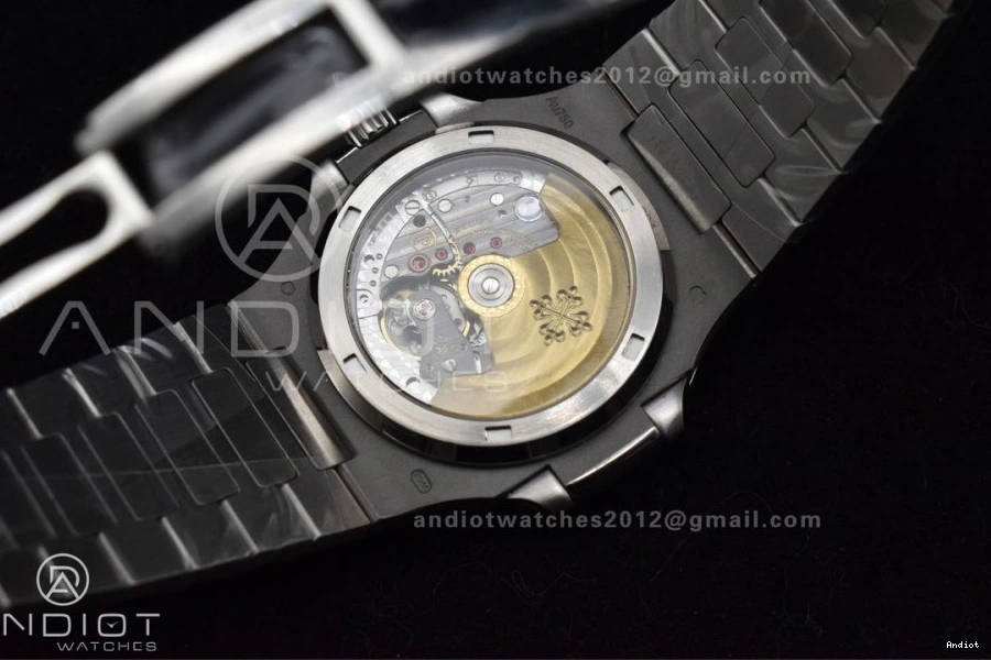 SS Diamonds Bezel Dial Bracelet & Diamonds Nautilus 5711 on A324 Full TWF 0123